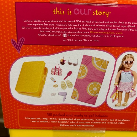 Our Generation Start A Journey Travel Accessory Set For 18” Doll - Picture 3 of 4